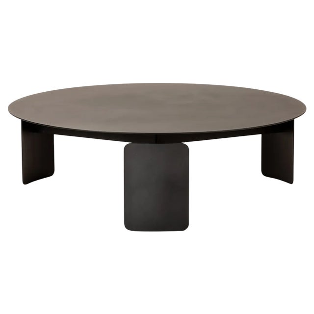 Shirudo Iron Coffee Table by Mingardo For Sale