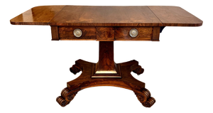 Antique Regency Rosewood Sofa Table, 1820s