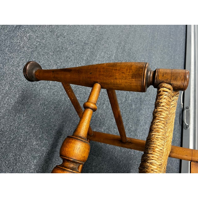 Chestnut Antique (Circa1790-1810) Spoonfoot Chair For Sale - Image 8 of 9