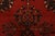 Baloch Rug 7’4” X 10’2” Red Wool Vintage Traditional Hand-Knotted Carpet For Sale - Image 9 of 14