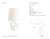 AERIN by Visual Comfort Signature Adria 16" Cordless Table Lamp in Plaster White with Linen Shade Designer: AERIN Height:...