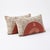 Mid-Century Modern Uzbek Suzani Bedding Pillow Cover 17'' X 30'' - Set of Two For Sale - Image 3 of 4