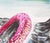 Textile Moisés Villafuerte "Salvame" Blue, Magenta, and Yellow Contemporary Seascape Painting with Texts, 2022 For Sale - Image 7 of 12