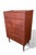A very stylish Danish teak chest of drawers with six spacious drawers and a fantastically beautiful teak veneer that gives...