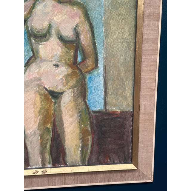Gunnar Svensson, Nude Study, 1964, Oil on Canvas, Framed For Sale - Image 4 of 18
