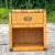 Mid 20th Century Vintage Coastal Campaign Woven Rattan Nightstand For Sale - Image 5 of 6