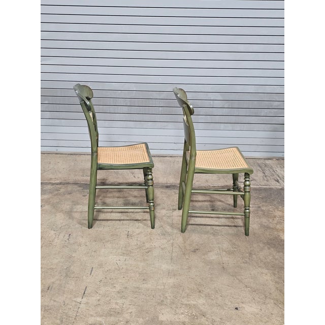 1970s 1970s Hitchcock Windsor Chairs with President John Adams - Set of 2 For Sale - Image 5 of 11