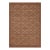 Chris Loves Julia x Loloi Judy Natural / Spice 2'-6" x 7'-6" Runner Rug For Sale