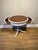 1940s 1940s Leather Top Drum Table For Sale - Image 5 of 9