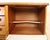 Mid-Century Modern Mid-Century Teak Credenza W/ Louvered Front For Sale - Image 3 of 18
