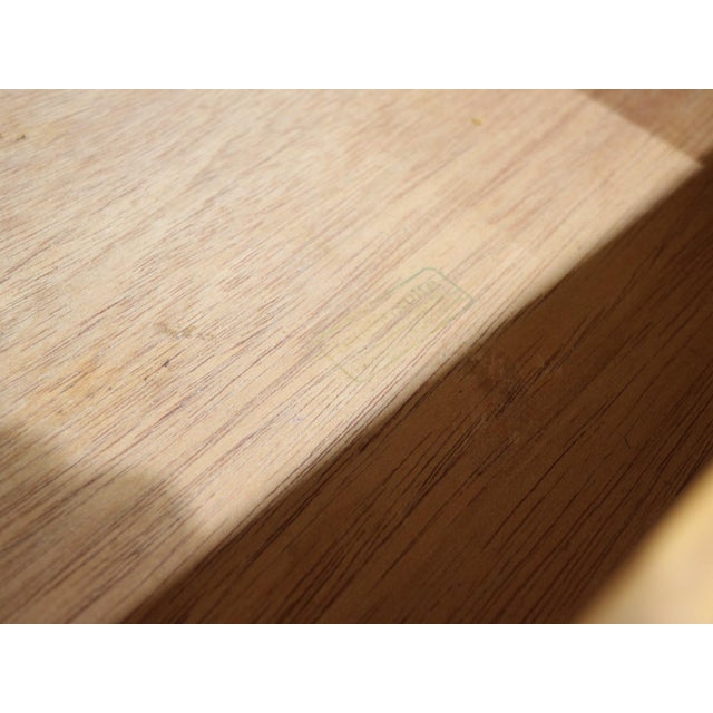 Mid Century Modern Vintage Teak Tall Credenza Sideboard by Austinsuite For Sale - Image 4 of 13