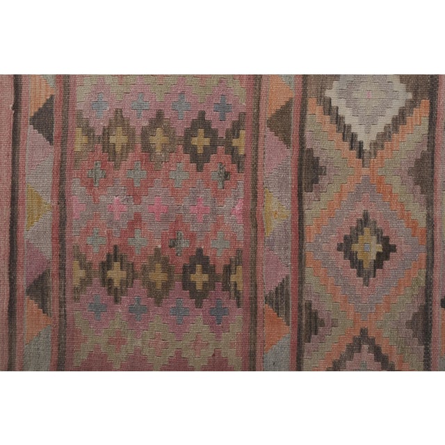 1960s Turkish Handmade Stair Kilim Runner 2'4'' X 22'10'' For Sale - Image 5 of 13