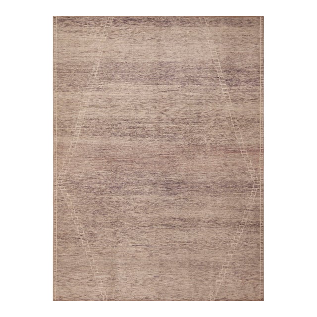 Nazmiyal Collection Contemporary Minimalist Area Rug For Sale