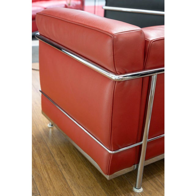 1950s Two-Seater Sofa by Le Corbusier, Perriand, Jeanneret for Cassina, 1950s For Sale - Image 5 of 16