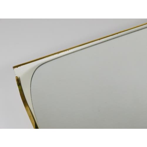 Mid-Century Illuminated Wall Mirror with Brass Crown by Ernest Igl attributed to Hillebrand, 1950s For Sale - Image 17 of 18
