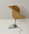 Table Lamp in Glass and Vellum, 1960s For Sale - Image 4 of 7