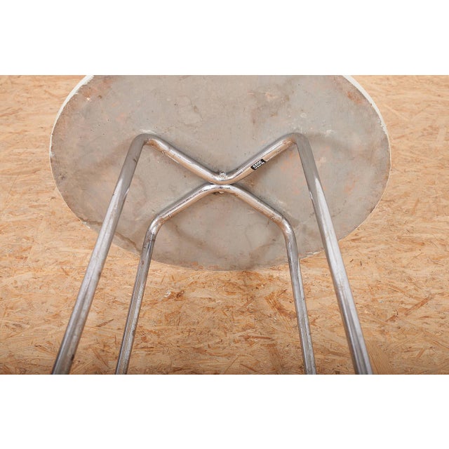 Model 1630 Table in Chrome-Plated Tubular Steel by Karel Ort for Gottwald, 1930. For Sale - Image 9 of 12