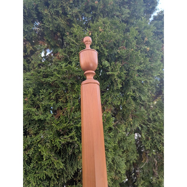 Suter's Furniture Pencil Post Bedframe For Sale - Image 10 of 14