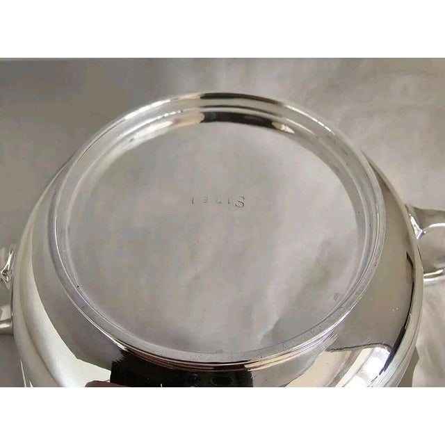 George V Sterling Silver Sugar Bowl from Cooper Brothers & Sons, Sheffield, 1915 For Sale - Image 9 of 18