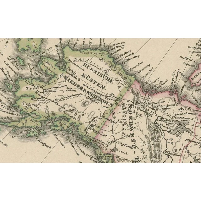 North America Map, 1857 For Sale - Image 4 of 12