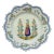 French Rustic Faience Plate Circa 1900 For Sale