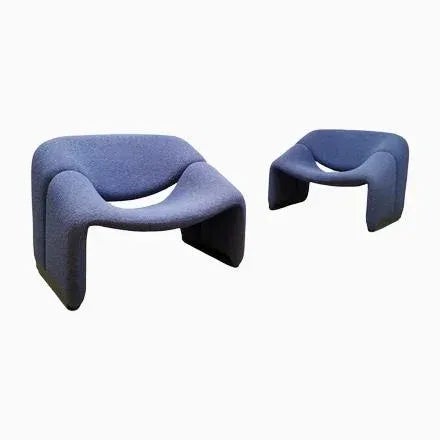 Mid-Century Dutch F598 Groovy M Easy Chair by Pierre Paulin for Artifort, 1970s For Sale - Image 10 of 10
