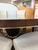 Contemporary Round Dining Table With Eight Barbara Barry Dining Chairs, 9 Pc For Sale - Image 3 of 12