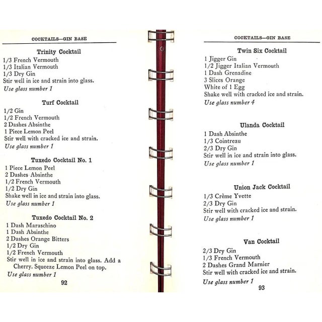Traditional "The Official Mixer's Manual" 1940 Duffy, Patrick Gavin For Sale - Image 3 of 12
