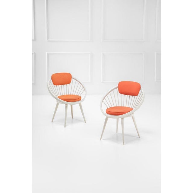 Mid-Century Modern Circle Chair by Ekstrom Yngve, 1960s For Sale - Image 3 of 3
