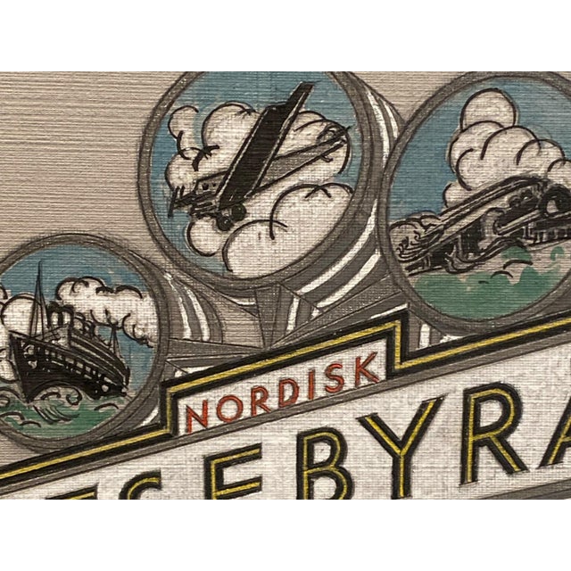 Swedish Art Deco Advertising Sign Gouaches, 1930s, Set of 6 For Sale - Image 9 of 17