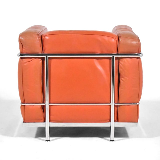 Le Corbusier Lc2 Petit Modele Armchair by Cassina For Sale In Chicago - Image 6 of 9