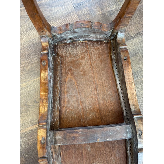 Early 20th Century Early 20th Century French Provincial Upholstered Piano Bench For Sale - Image 5 of 13