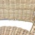 Vintage Woven Wicker & Rattan Side Chair With Cushion For Sale - Image 14 of 18