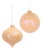 Irredescent Glass Ornament (Set of 6) For Sale