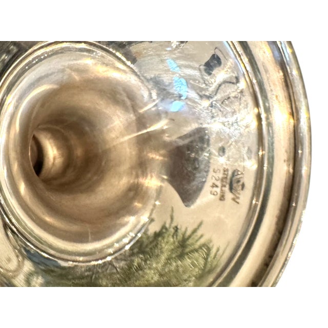 Sterling Silver Goblets by Alvin, Set of 8, Mid-Century American For Sale - Image 9 of 10