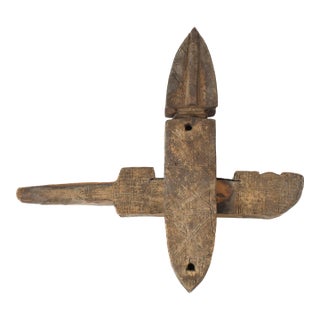 Early 20th Century Dogon Door Lock Mali For Sale
