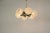 Glass Mid-Century Chrome Steel & Glass Chandelier, 1970s For Sale - Image 7 of 11