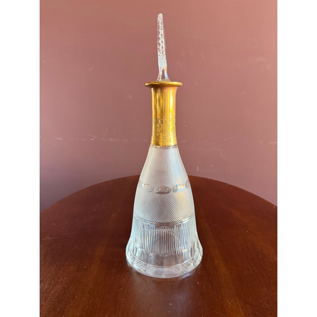 Late 20th Century Late 20th Century Moser Splendid Large Decanter With Stopper. For Sale - Image 5 of 12