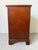 Vintage Georgian Campaign-Style Mahogany 4-Drawer Chest With Pull-Out Writing Tray For Sale - Image 10 of 12