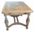 Jacobean Bleached Wood Antique Extendable Dining Table For Sale