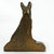 Metal Pair of German Shepherd Bookends Cast Iron Circa 1925 For Sale - Image 7 of 10