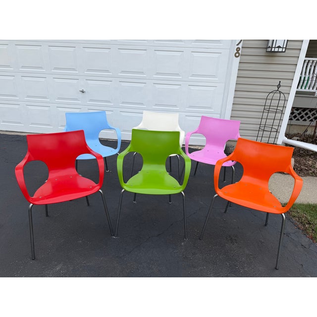 Set of 6 Vintage Jim Chairs For Sale - Image 9 of 12