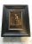 Striking small Baroque genre painting depicting a bearded elderly beggar in a dynamic, theatrical mid-stride pose. He...