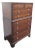 1940s Mahogany Tall Chest of Drawers 6442 For Sale