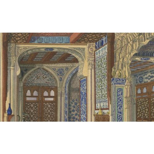 Gold After Henry dAllemagne, The Oriental Gallery: Ottoman Splendour and Islamic Ornament, 1900, Print For Sale - Image 8 of 10