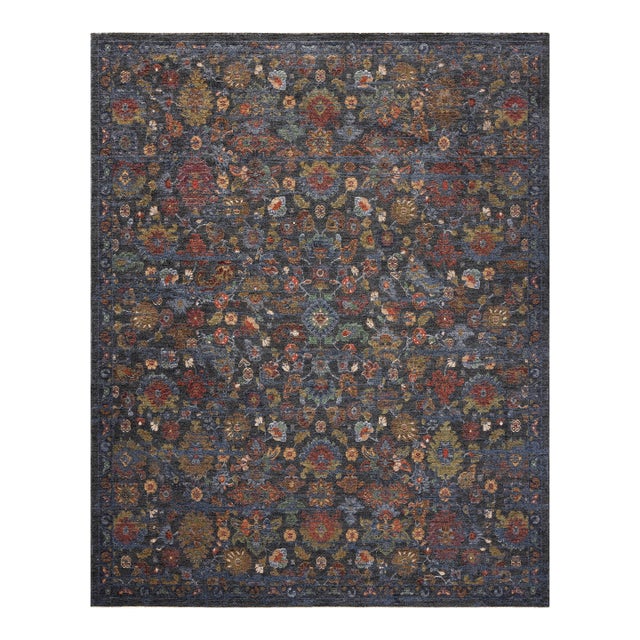 Loloi Winchester Sapphire / Multi 5'-3" x 7'-8" Area Rug For Sale