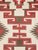 Authentic 1920 Navajo Rug Handwoven Wool Geometric Medallion Design, Red & Ivory For Sale - Image 13 of 18