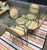 Salterini Attributed Vintage Iron and Glass Patio Dining Table, 4 Chairs For Sale In Richmond - Image 6 of 6