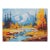 Original Oil Landscape, Autumn Colors in the Mountains For Sale