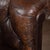 Mid 20th Century Pair of Vintage Brown Leather Chesterfield Club Chairs From Denmark For Sale - Image 5 of 14